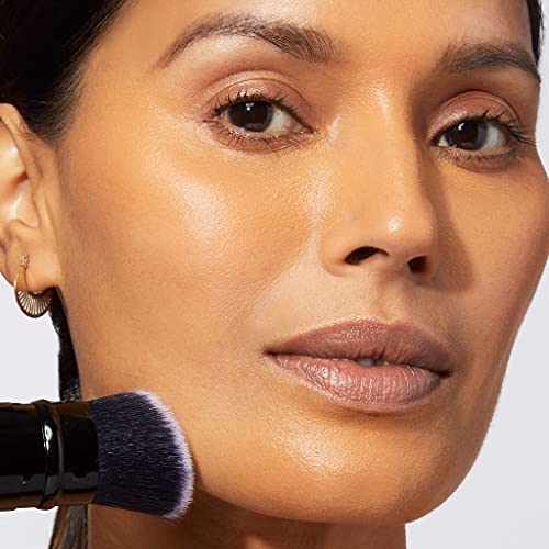 LAURA GELLER NEW YORK Retractable Black Kabuki Brush for Liquid, Cream and Po...
