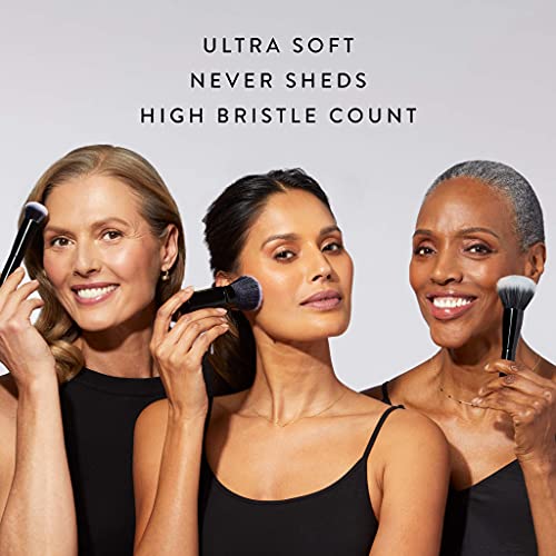 LAURA GELLER NEW YORK Retractable Black Kabuki Brush for Liquid, Cream and Po...