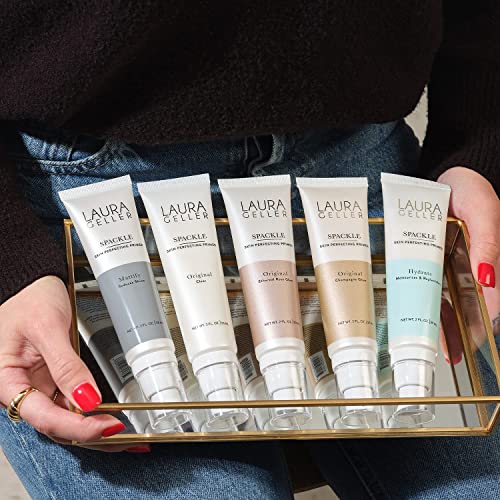 LAURA GELLER NEW YORK Spackle Skin Perfecting Sheer Rose Glow Makeup Primer w...