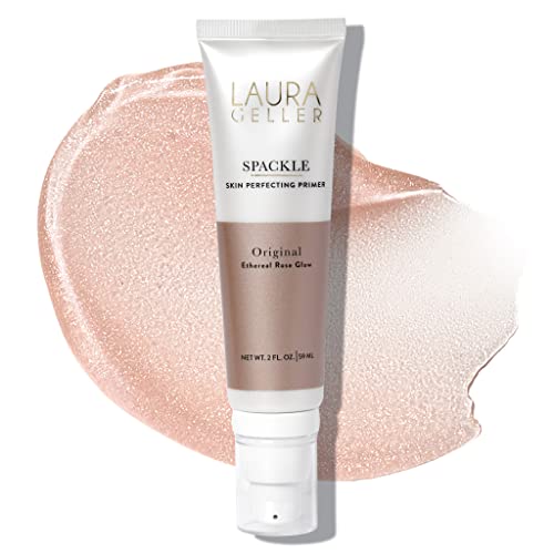 LAURA GELLER NEW YORK Spackle Skin Perfecting Sheer Rose Glow Makeup Primer w...