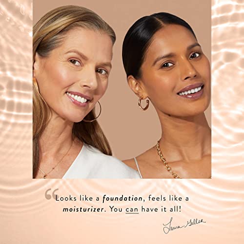 Laura Geller Quench-N-Tint Moisturizing Light Coverage Liquid Foundation with...