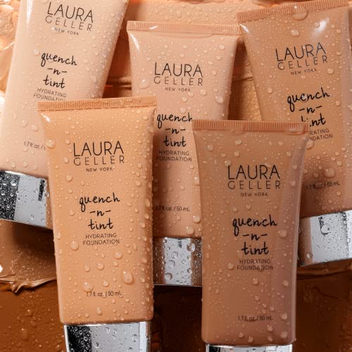Laura Geller Quench-N-Tint Moisturizing Light Coverage Liquid Foundation with...