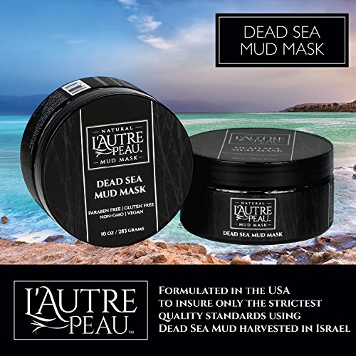L’Autre Peau Dead Sea Mud Mask for Face & Body Facial Cleansing Clay Pore Red...