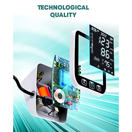 All New 2022 LAZLE Blood Pressure Monitor - Automatic Upper Arm Machine & Acc...
