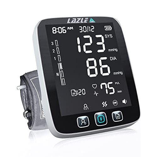 All New 2022 LAZLE Blood Pressure Monitor - Automatic Upper Arm Machine & Acc...