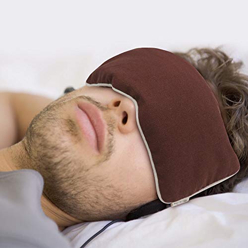 Lazy Sloth Eye Pillow - Natural Clay Beads with Lavender - Hot or Cold Weight...