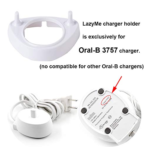 LazyMe Single Charger Holders Toothbrush Heads Holder Compatible with Oral-B ...