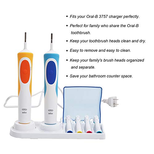 LazyMe Stand Electric Toothbrush Heads Holder for Braun Oral B (1 Holder)