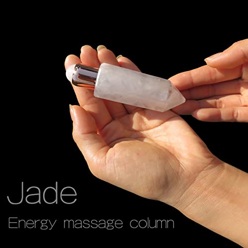 Jade massage column & Gua Sha-Jade roller beauty massage skin care tool,used ...