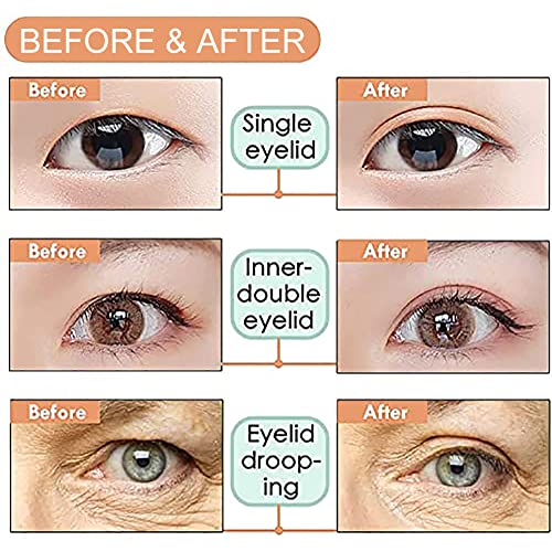 Eyelid Tape,Double Eyelid Stickers,Invisible Eyelid Tape,Eyelid Lifter Strips...