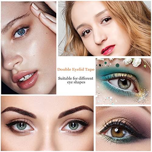 Eyelid Tape,Double Eyelid Stickers,Invisible Eyelid Tape,Eyelid Lifter Strips...