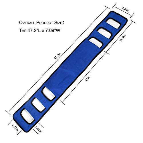 Transfer Sling Gait Belt Patient Lift Transferring Turning Handicap Bariatric...