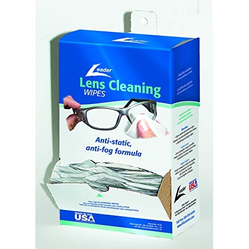Leader Lens Cleaning Towelette Dispenser, Pack of 100 - 70-AMAZON