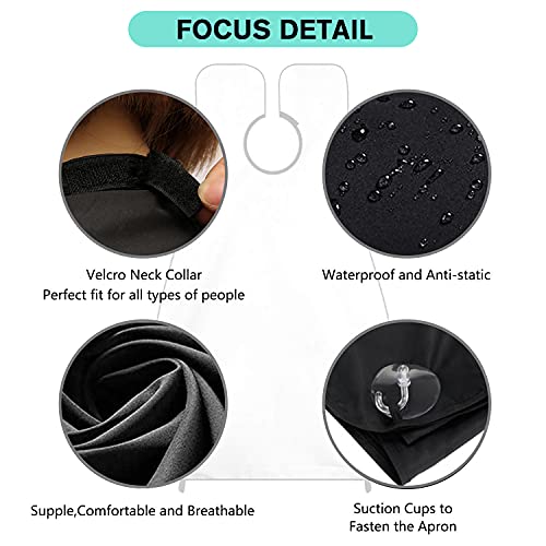 Beard Bib Beard Apron, Beard Catcher for Men Shaving and Trimming, Non-Stick ...