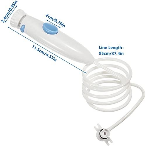 LEATOVOP Flosser Replacement Handle/Hose Assembly Compatible with Waterpik Wp...