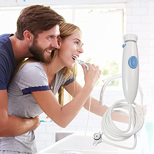 LEATOVOP Flosser Replacement Handle/Hose Assembly Compatible with Waterpik Wp...