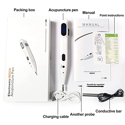 LEAWELL Acupuncture Pen Electronic Acupuncture Pen Rechargeable Meridian Ener...