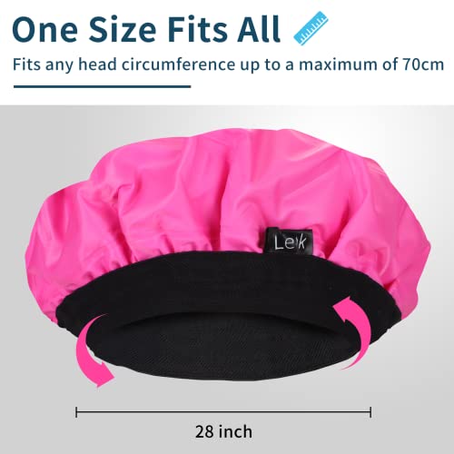 Lecok Deep Conditioning Cap Steam Cap - Waterproof Heat Therapy & Cool Therap...