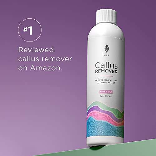 Lee Beauty Professional Callus Remover Extra Strength Gel (8 Oz) and Foot Ras...