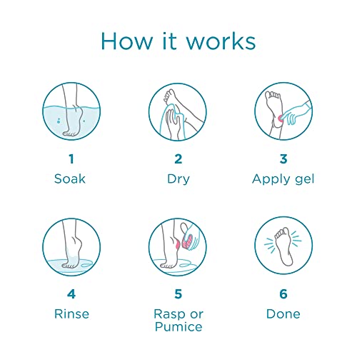 Lee Beauty Professional Callus Remover Extra Strength Gel (8 Oz) and Foot Ras...