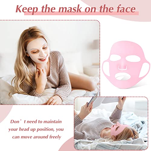 100 Pcs DIY White Skin Fiber Paper Skincare Facial Paper Sheet and 2 Pcs Shee...