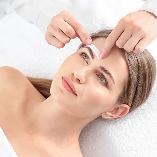 600 Pieces Wax Strips and Wax Applicator Sticks Kit Includes 400 Pieces Eyebr...