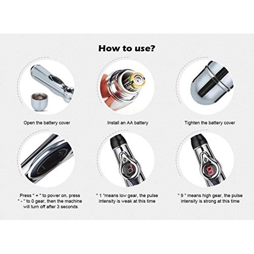 Electric Meridians Acupuncture Pen Acupuncture Pen, Electronic Automatic Need...