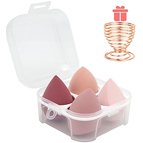 5 Pcs Makeup Sponges Blender Set - 4 Pcs Professional Beauty Sponge Foundatio...