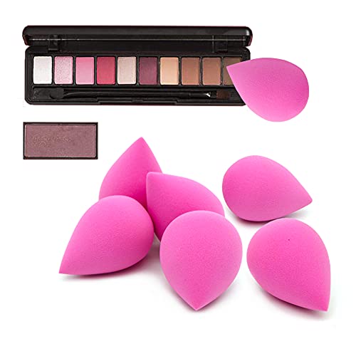 6 Pcs Makeup Blender Beauty Sponge Set - Foundation Blending Beauty Sponge Bl...