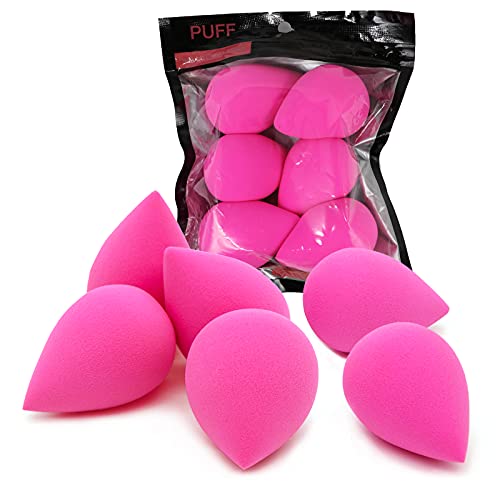 6 Pcs Makeup Blender Beauty Sponge Set - Foundation Blending Beauty Sponge Bl...