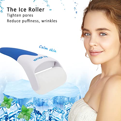 Ice Roller for Face and Eyes - Facial Skin Care Tools Cold Face Ice Roller Ma...