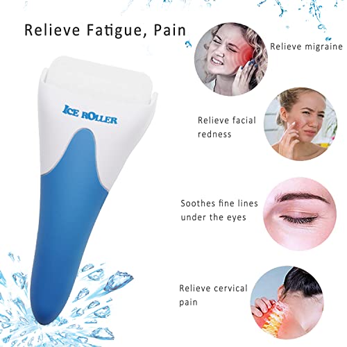 Ice Roller for Face and Eyes - Facial Skin Care Tools Cold Face Ice Roller Ma...