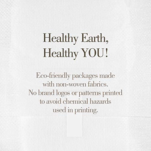 Lefresh Organic Cotton Cover Panty Liners - Unscented, Vegan, Chlorine Free- ...