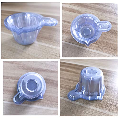 120PCS 50ML Urine Cups Plastic Disposable Urine Container Cups Urine Collecti...