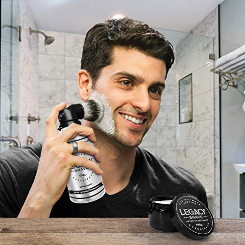 Legacy Shave The Ultimate Shaving Experience - World's 1st Shaving Can Brush ...