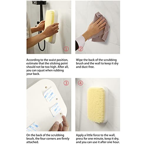 LEIGE Back Rubbing Artifact Lazy People Take A Bath to Wipe Their Back On The...