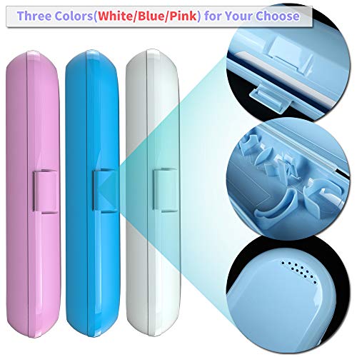 Electric Toothbrush Travel Case for Oral-B Toothbrushes - 4 Pcs Toothbrush He...