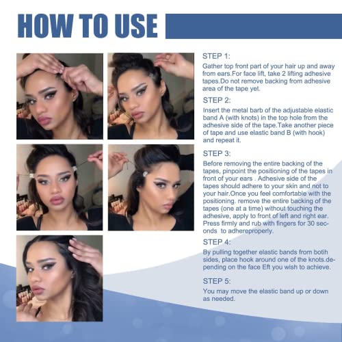 Face Tape Lifting Invisible, Invisible Tape for Face Lifting, Invisible Face ...