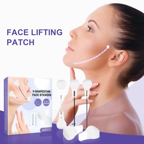 Invisible Face Lifter Tape, Face Tape for Jowls, Invisible Tape for Face Lift...