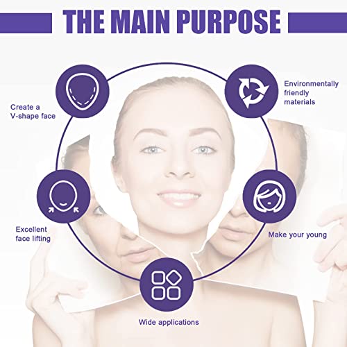 Invisible Face Lifter Tape, Face Tape for Jowls, Invisible Tape for Face Lift...