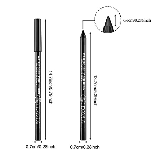 15 Colorful Eyeliner Pen Set, Eye Shadow Pencil, Pearl Eyeliner Kit Metallic ...