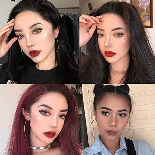 7 Colors Matte Liquid Lipstick Makeup Set, Matte Velvety Long-Lasting Wear No...