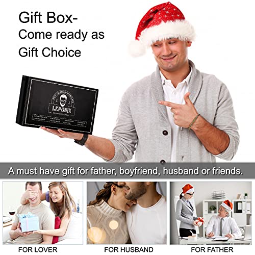 Shaving Kit for Men, Include Safety Razor, Sandalwood Shaving Cream, Mens aft...