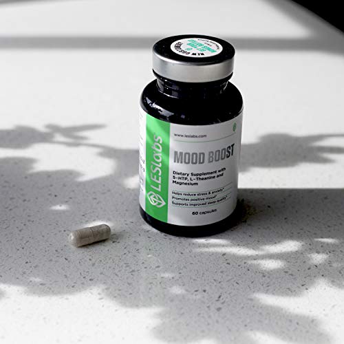 Mood Boost - Natural Supplement for Stress and Anxiety Relief - With 5-HTP, M...