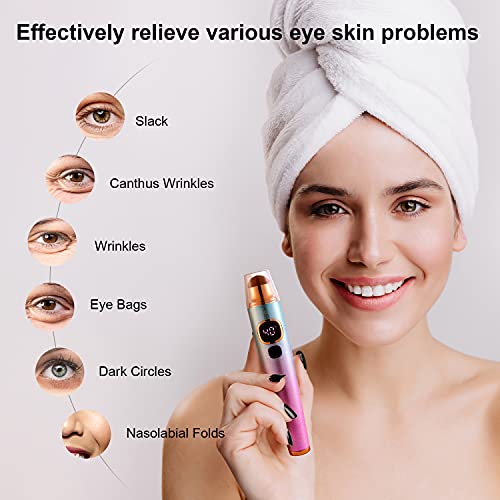 Stone Needle Eye Massager, Heat Tool/Stone Needle/Meteorite Wand Roller Pen R...