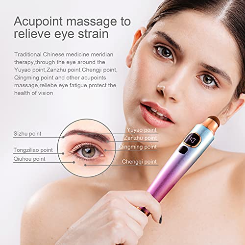 Stone Needle Eye Massager, Heat Tool/Stone Needle/Meteorite Wand Roller Pen R...