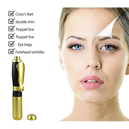 Hyaluron Pen 0.3/0.5ML 2 in 1 Hyaluronic Acid Syringe Pen, Non-Needle Lip Fil...