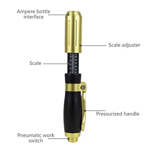 Hyaluron Pen 0.3/0.5ML 2 in 1 Hyaluronic Acid Syringe Pen, Non-Needle Lip Fil...