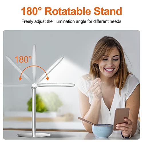 LETARIDY Happy Light Lucent, UV-Free LED Therapy Lamp Angle Adjustable, Brigh...