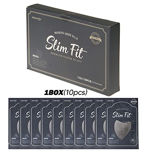 Airpurity Hyper Purifying Breathing KF-99 Slim Fit Mask, Copper coating, Ligh...